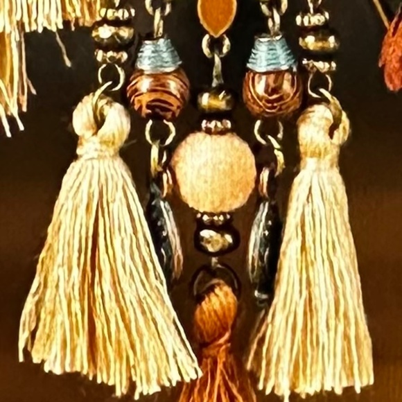 Bohemian Retro Tasseled Pendant Necklace - Picture 4 of 4